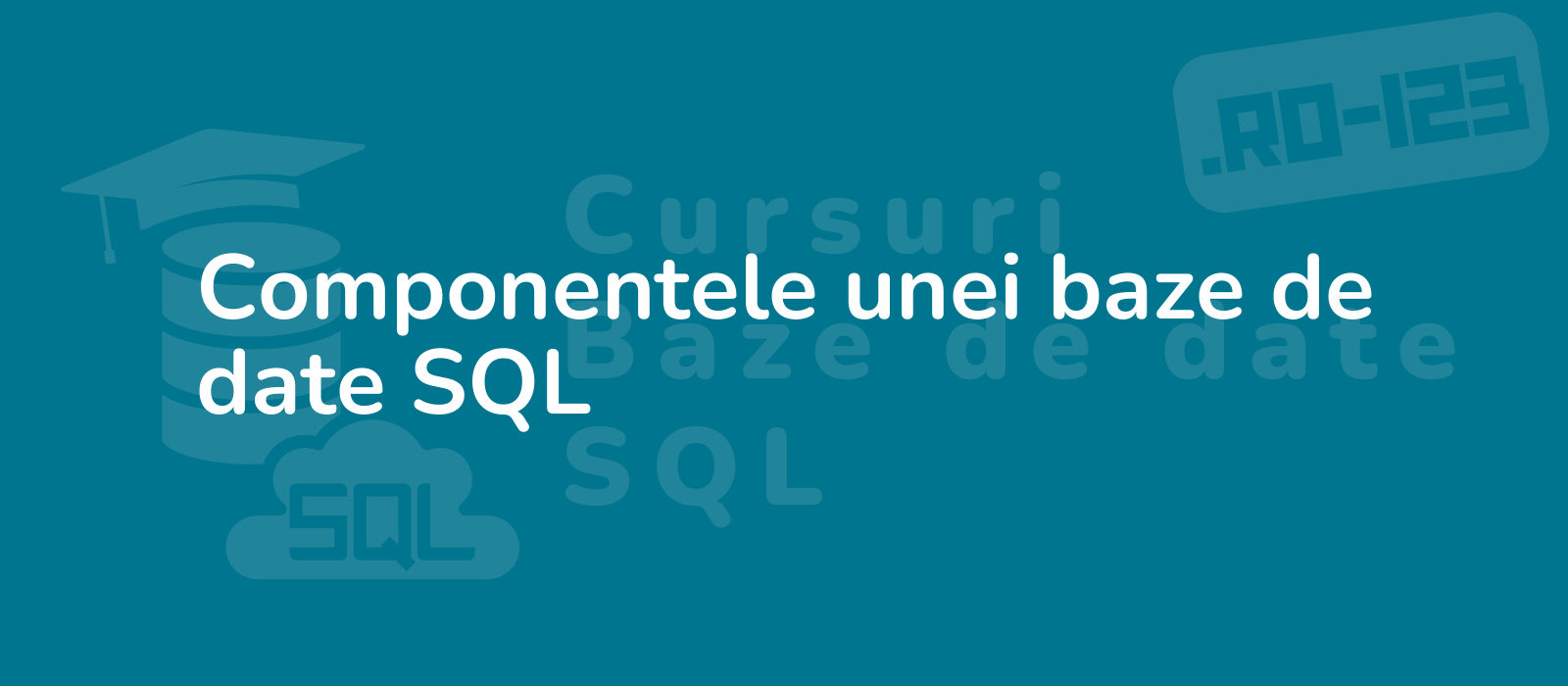 minimalistic graphic illustrating sql database components clean design on white background representing efficiency and organization