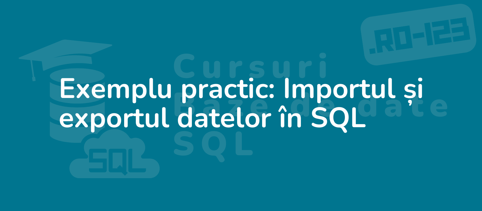 practical example importing and exporting data in sql depicted with a simple yet informative image illustrating database management