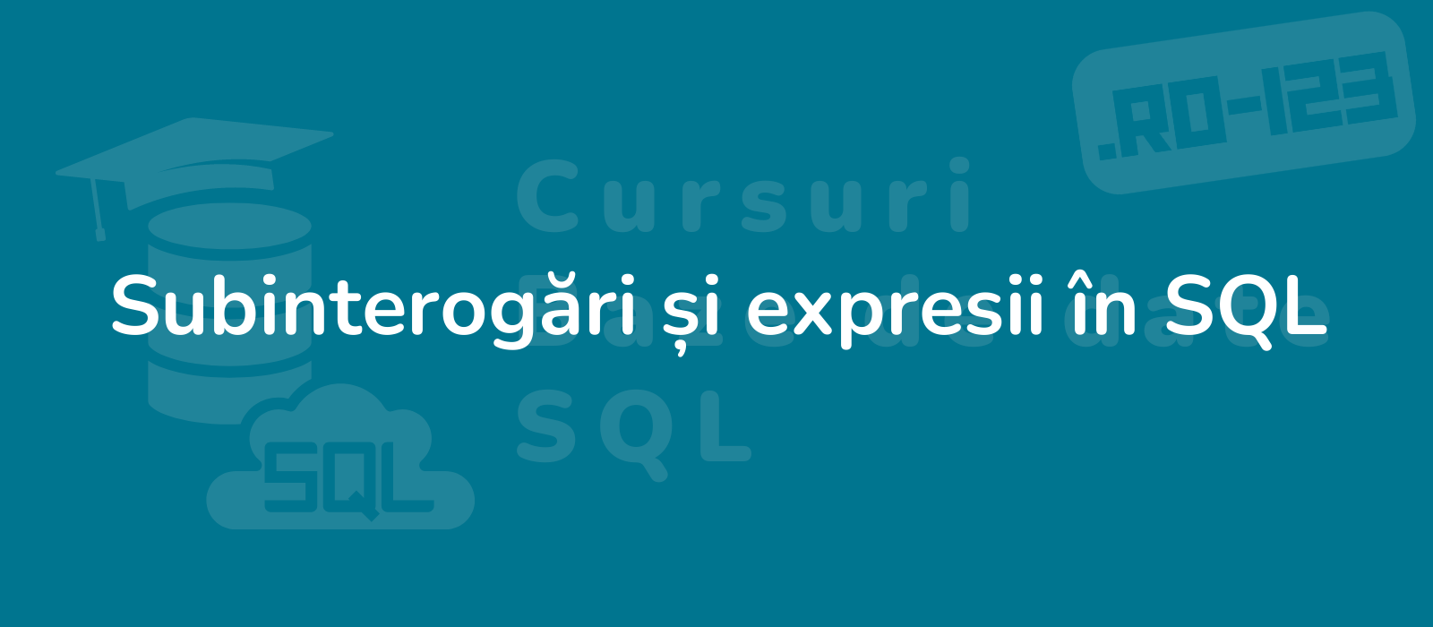 a sleek modern image featuring a computer screen displaying sql queries and expressions representing the title subqueries and expressions in sql